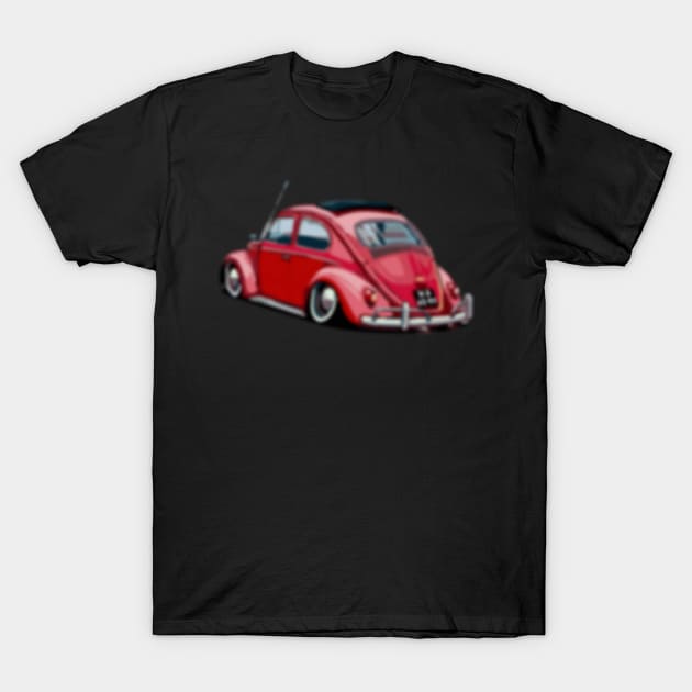 Unique Car Blur T-Shirt by arashbeathew